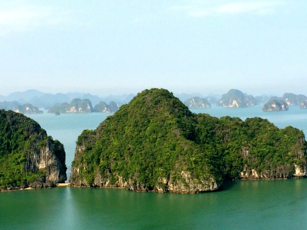 View overlooking Halong Bay